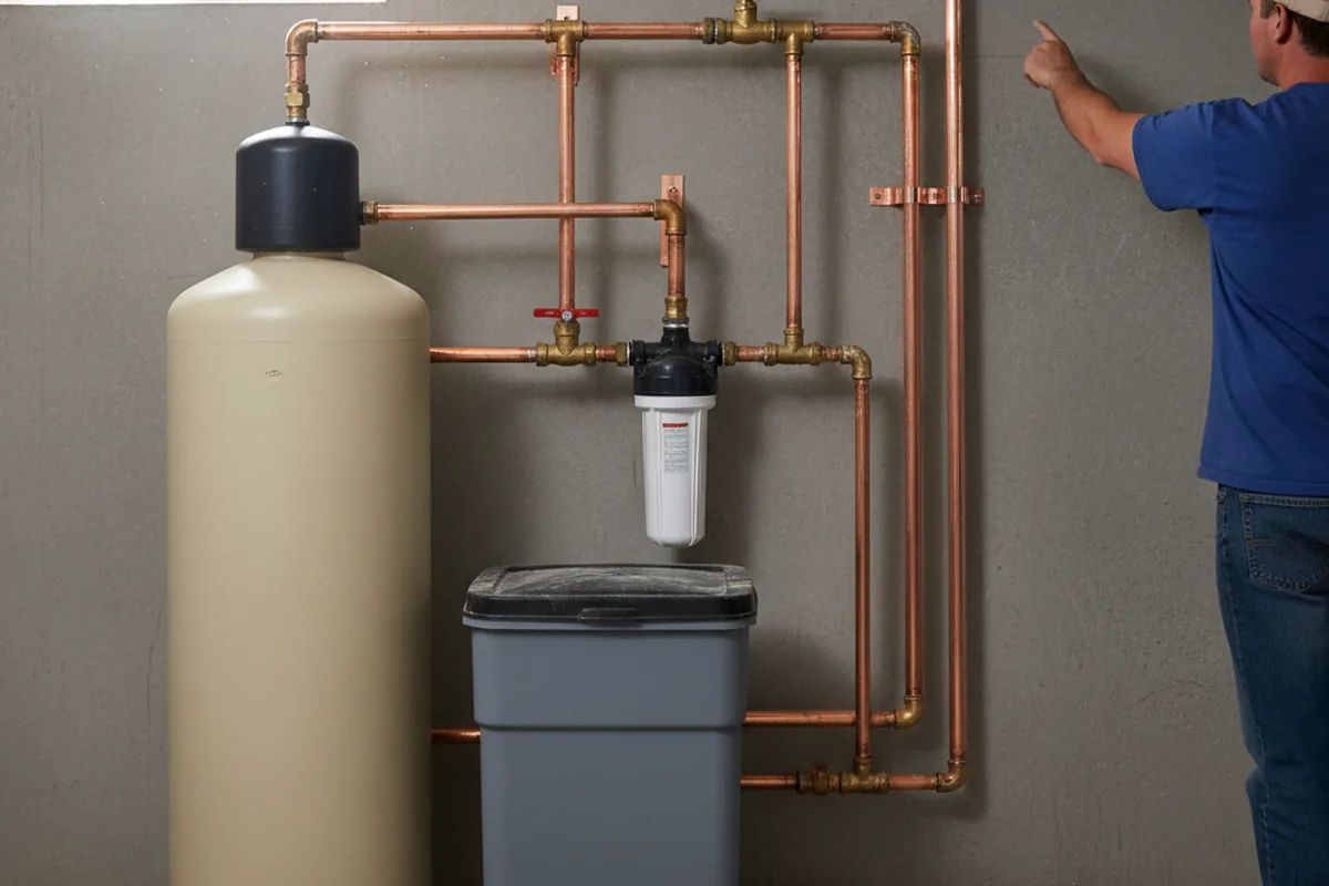 Whole-house water treatment system installed in Homosassa